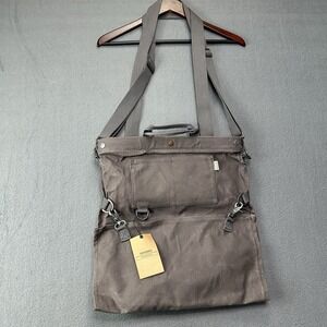 Barebones Living Harvest and Gathering Foraging Gray Waxed Lined Bag NWT